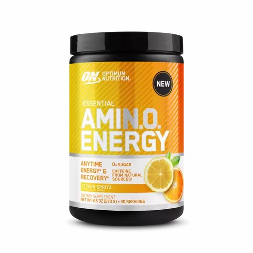 Optimum Nutrition ESSENTIAL AMIN.O. ENERGY® Citrus Spritz 0.6 lb (30 Servings) | PTL-059241