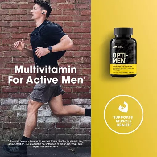 Optimum Nutrition OPTI-MEN® Multivitamin Tablets 90 Tablets (30 Servings) | AEG-795408